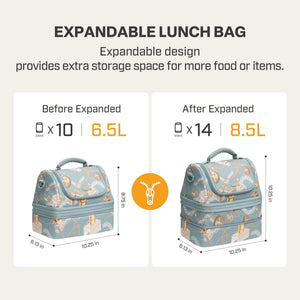 Double Deck Lunch Bag