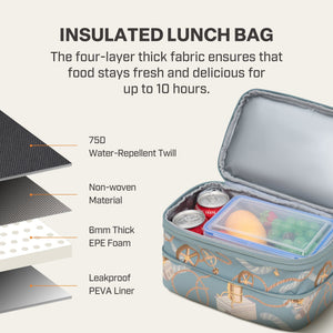 Double Deck Lunch Bag