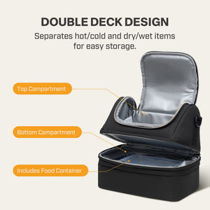 Double Deck Lunch Bag
