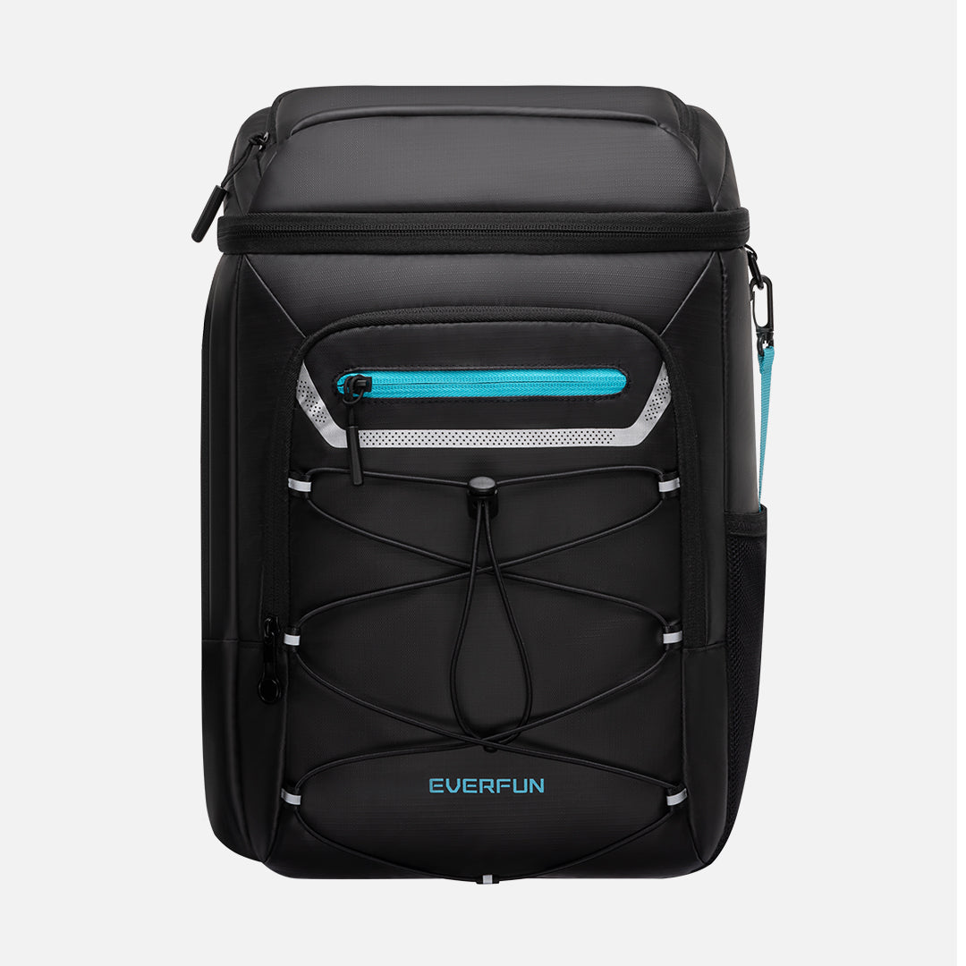 Thirty-One Black Journey Backpack Cooler Department Multiple Pockets Light  Wear