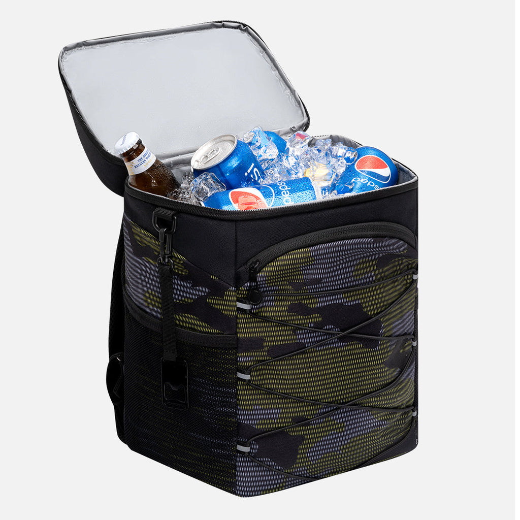 24 Can Insulated Camo Cooler Backpack
