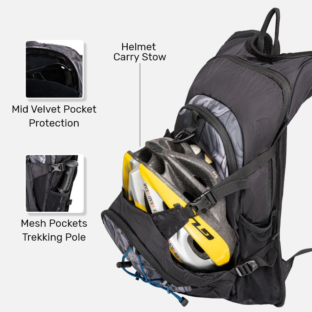 Lightweight Hydration Backpack Hiking with 2L Reservoir EVERFUN